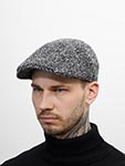 Кепка STETSON арт. 6210503 KENT HERRINGBONE (серый)